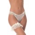 Brazilian Slip Τούλι & Δαντέλα Χρυσοκλωστή - Iβουάρ (008443-Ιβουάρ)