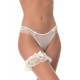 Brazilian Slip Τούλι & Δαντέλα Χρυσοκλωστή - Iβουάρ (008443-Ιβουάρ)