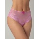 Σλιπ Μπικίνι Δαντέλα και Τούλι – Rose Pink (008333-Rose Pink)