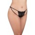 Plus Size G-string - Μαύρο (006647-Μαύρο)