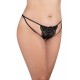 Plus Size G-string - Μαύρο (006647-Μαύρο) Plus Size G-string - Μαύρο (006647-Μαύρο)