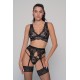 Σετ Ζαρτιέρα με String - Μαύρο (Set5417_6888-Μαύρο) Σετ Ζαρτιέρα με String - Μαύρο (Set5417_6888-Μαύρο)