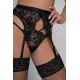 Σετ Ζαρτιέρα με String - Μαύρο (Set5417_6888-Μαύρο) Σετ Ζαρτιέρα με String - Μαύρο (Set5417_6888-Μαύρο)
