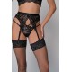 Σετ Ζαρτιέρα με String - Μαύρο (Set5417_6888-Μαύρο) Σετ Ζαρτιέρα με String - Μαύρο (Set5417_6888-Μαύρο)