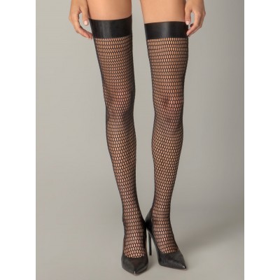 Κάλτσες Δίχτυ Χοντρό - Μαύρο (005346-Μαύρο)